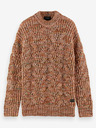 Scotch & Soda Hnědý pánský svetr Scotch & Soda