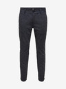 ONLY & SONS Tmavě modré pánské chino kalhoty ONLY & SONS Mark