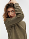 Pieces Khaki mikina Pieces