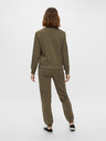 Pieces Khaki mikina Pieces
