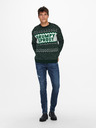 ONLY & SONS Tmavě zelený vánoční svetr ONLY & SONS X-Mas