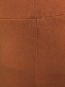 Tom Tailor Denim Hnědé dámské zkrácené legíny Tom Tailor Denim