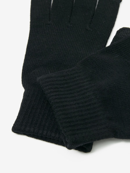 ONLY Sada dvou párů rukavic v černé a tmavě zelené barvě ONLY Magic Knit Glove 2-Pack