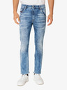 Diesel Modré pánské straight fit džíny Diesel Krooley-T