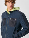 Pepe Jeans Tmavě modrá pánská bunda Pepe Jeans Lamar