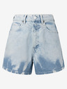 Pepe Jeans Světle modré dámské džínové kraťasy Pepe Jeans Rachel