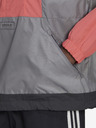 adidas Originals Růžovo-šedá pánská lehká bunda s kapucí adidas Originals