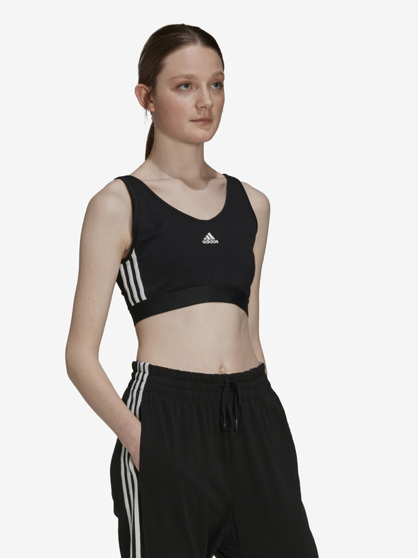 adidas Performance Černá sportovní podprsenka adidas Performance