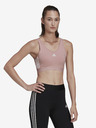 adidas Performance Světle růžová sportovní podprsenka adidas Performance