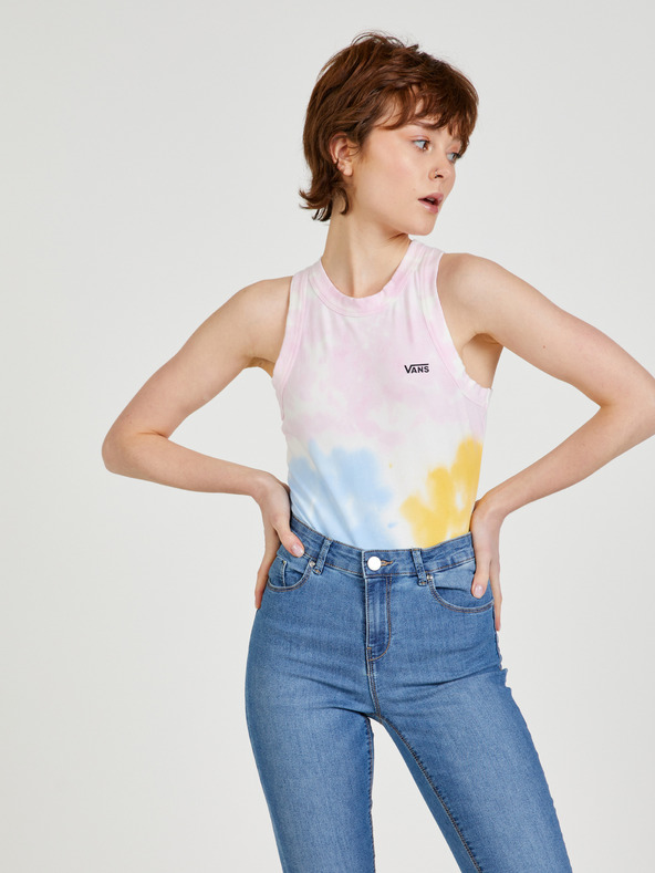Vans Modro-růžové dámské vzorované body VANS Body Suit