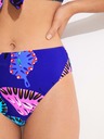 Desigual Modrý vzorovaný dámský spodní díl plavek Desigual Alana I