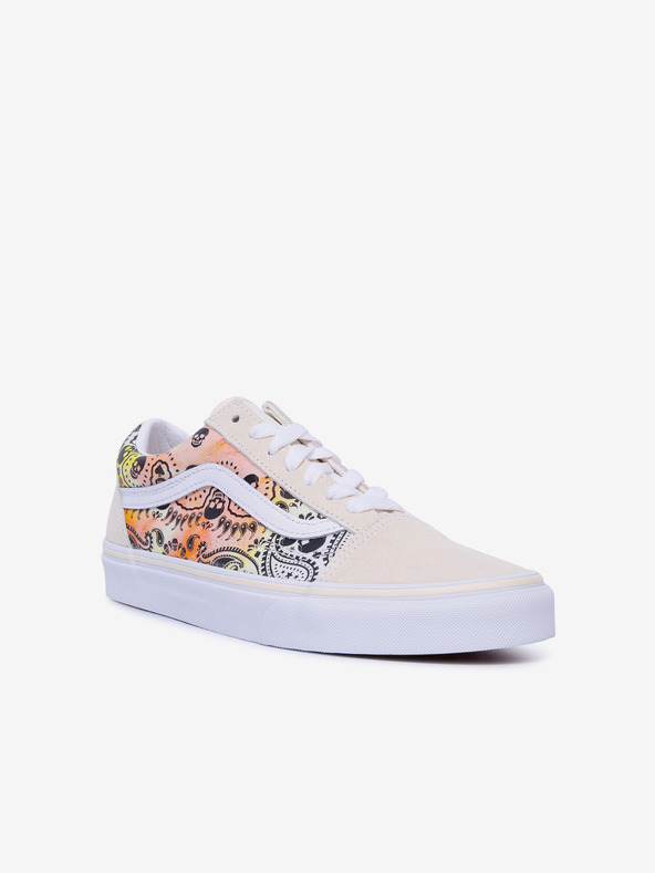 Vans Krémové dámské vzorované tenisky Vans