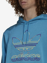 adidas Originals Modrá pánská mikina s kapucí adidas Originals