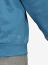 adidas Originals Modrá pánská mikina s kapucí adidas Originals