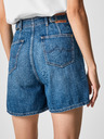 Pepe Jeans Modré dámské džínové kraťasy Pepe Jeans Stella