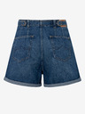 Pepe Jeans Modré dámské džínové kraťasy Pepe Jeans Stella