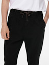 ONLY & SONS Černé chino zkrácené kalhoty ONLY & SONS Dew