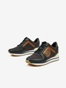 Michael Kors Černo-hnědé dámské kožené tenisky Michael Kors Trainer
