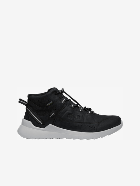 Keen Černé pánské kožené voděodolné tenisky Keen Highland Chukka