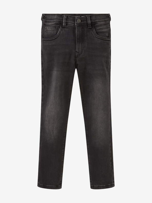 Tom Tailor Černé chlapecké slim fit džíny Tom Tailor
