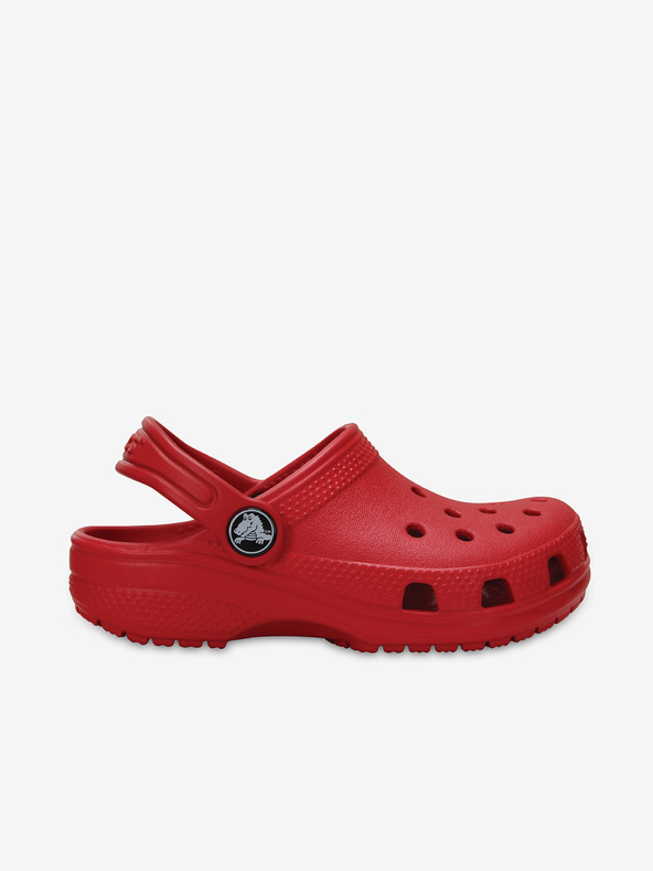 Crocs Červené dětské pantofle Crocs