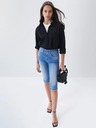 Salsa Jeans Modré dámské džínové kraťasy Salsa Jeans Secret