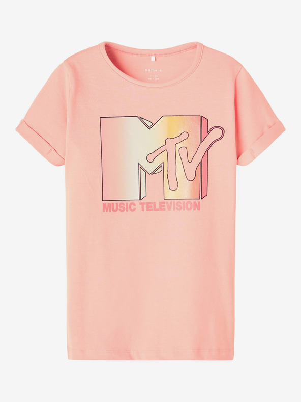 name it Růžové holčičí tričko name it MTV