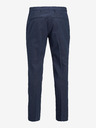 Jack & Jones Tmavě modré oblekové kalhoty s příměsí lnu Jack & Jones Linen