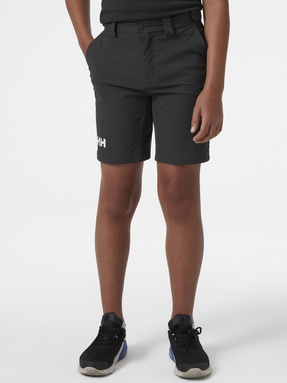Helly Hansen Tmavě šedé klučičí kraťasy HELLY HANSEN