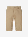 Tom Tailor Béžové pánské chino kraťasy Tom Tailor