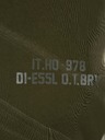 Diesel Zelené pánské batikované tričko Diesel Jubind-Slits