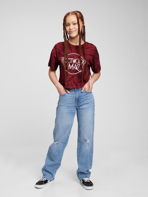 GAP Dětské džíny mid rise '90s loose GAP