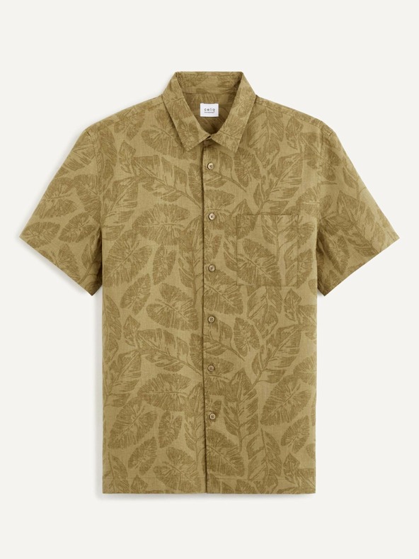 Celio Lněná košile Baovera Celio