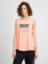 DKNY Meruňkové dámské tílko DKNY