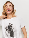 Pepe Jeans Bílé dámské tričko Pepe Jeans Sonya