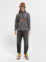 Scotch & Soda Šedá pánská mikina s kapucí Scotch & Soda