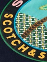 Scotch & Soda Tmavě modrá klučičí mikina Scotch & Soda