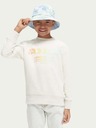 Scotch & Soda Světle šedá klučičí žíhaná mikina Scotch & Soda