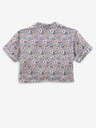 Vans Modro-růžová dámská vzorovaná košile VANS Retro Floral