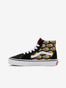 Vans Černé klučičí kotníkové tenisky se semišovými detaily VANS