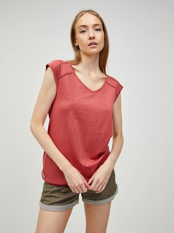 Ragwear Růžové dámské tričko Ragwear Jungie