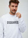 DSQUARED2 Bílá pánská mikina DSQUARED2
