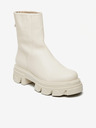 Steve Madden Krémové kožené kotníkové boty Steve Madden Maryann