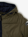 Tom Tailor Khaki klučičí prošívaná bunda s kapucí Tom Tailor