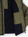 Tom Tailor Khaki klučičí prošívaná bunda s kapucí Tom Tailor