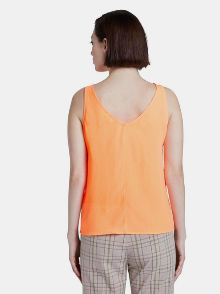 Tom Tailor Denim Oranžový dámský top Tom Tailor Denim