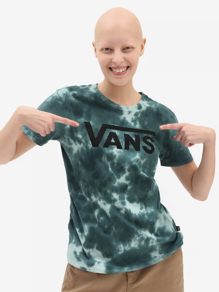 Vans Cloud Wash Logo Crew Triko