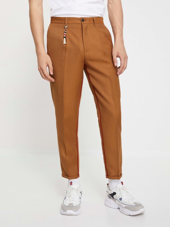 Celio Vlněné kalhoty Nozip Celio