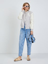 Tom Tailor Denim Světle šedý dámský bomber Tom Tailor Denim