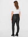 Vero Moda Curve Černé koženkové kalhoty VERO MODA CURVE Seven